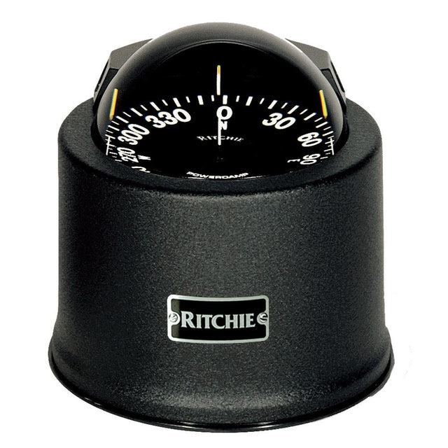Ritchie SP-5-B GlobeMaster Compass - Pedestal Mount - Black - 5 Degree Card 12V [SP-5-B] - Life Raft Professionals