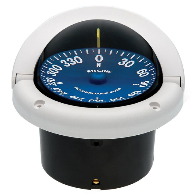 Ritchie SS-1002W SuperSport Compass - Flush Mount - White [SS-1002W] - Life Raft Professionals