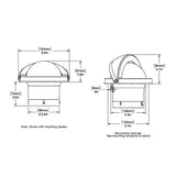 Ritchie SS-2000 SuperSport Compass - Flush Mount - Black - Life Raft Professionals