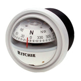 Ritchie V-57W.2 Explorer Compass - Dash Mount - White [V-57W.2] - Life Raft Professionals