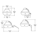 Ritchie X-10B-M RitchieSport Compass - Bracket Mount - Black - Life Raft Professionals