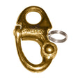 Ronstan Brass Snap Shackle - Fixed Bail - 59.3mm (2-5/16") Length - Life Raft Professionals