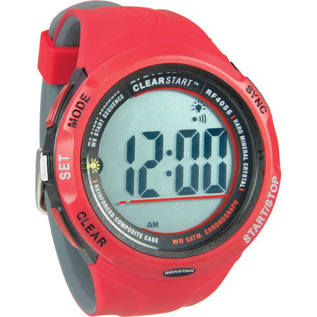 Ronstan RF4055 ClearStart 50mm Sailing Watch - Red/Grey - Life Raft Professionals