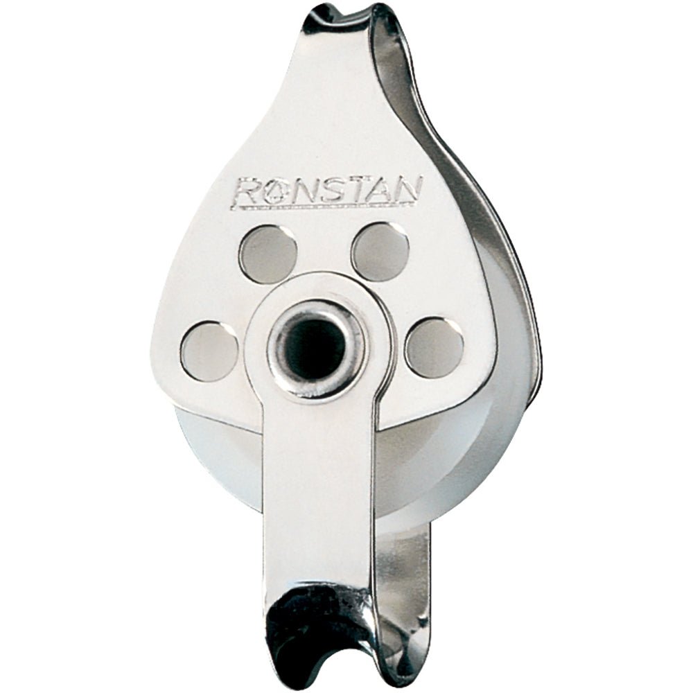 Ronstan Series 30 Utility Block - Single, Becket, Loop Head - Life Raft Professionals