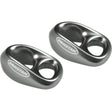 Ronstan Shock - 3/16" Line - 1/4" Webbing - Grey - Pair - Life Raft Professionals