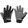 Ronstan Sticky Race Gloves - 3-Finger - Black - L - Life Raft Professionals