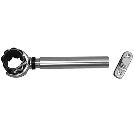 Rupp Threaded Antenna Support w/6" Pipe Mount & 1.5" Collar [PAK-0003] - Life Raft Professionals