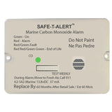 Safe-T-Alert 62 Series Carbon Monoxide Alarm - 12V - 62-542-Marine - Flush Mount - White [62-542-MARINE] - Life Raft Professionals