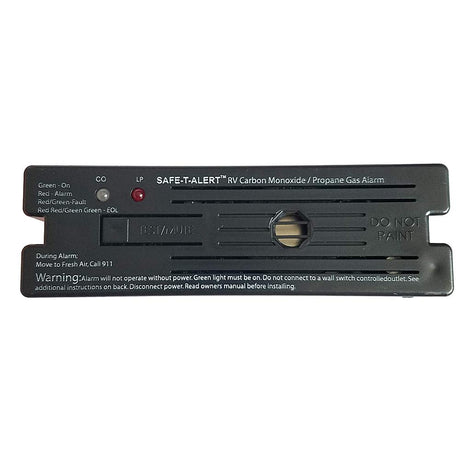 Safe-T-Alert Combo Carbon Monoxide Propane Alarm Surface Mount - Black [35-741-BL] - Life Raft Professionals