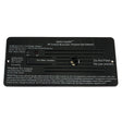 Safe-T-Alert Combo Carbon Monoxide Propane Alarms Flush Mount - Black [35-742-BL] - Life Raft Professionals