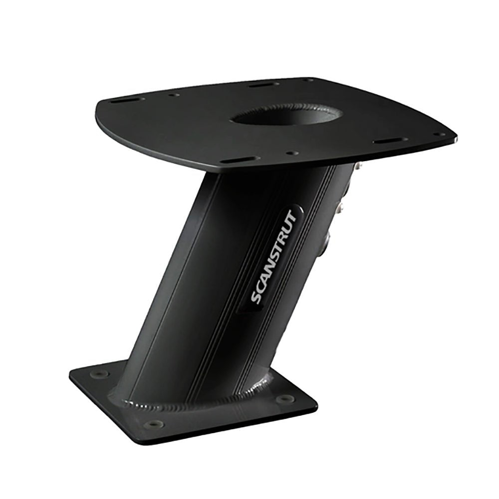 Scanstrut APT-250-01-B - Aluminum PowerTower Radar Mount - 10" Aft Leaning - Black - Life Raft Professionals
