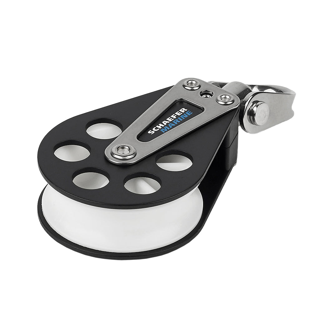 Schaefer Single Aluminum Block - 60mm Sheave - Life Raft Professionals