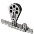 Schaefer Spring Loaded/Lined Slide/Stainless Steel f/1-1/4" T-Track - Life Raft Professionals