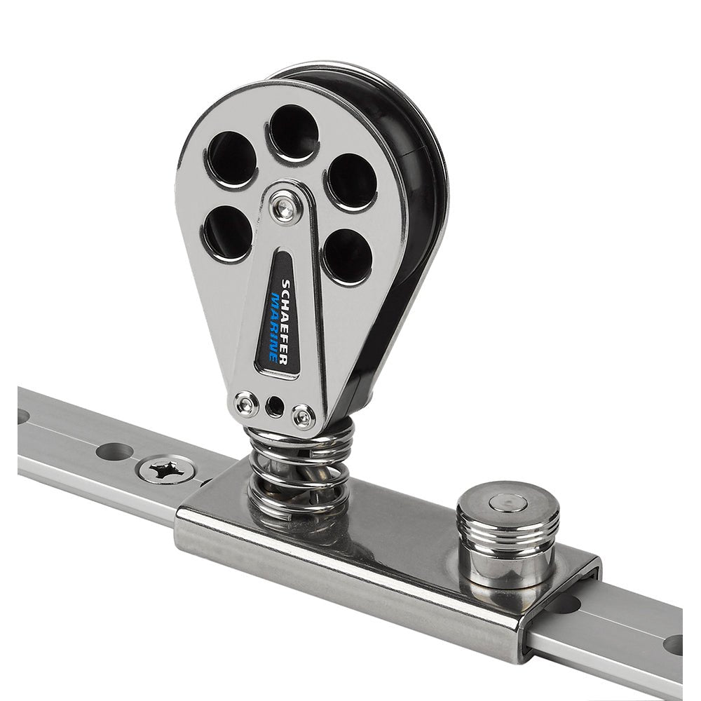 Schaefer Spring Loaded/Lined Slide/Stainless Steel f/1-1/4" T-Track - Life Raft Professionals