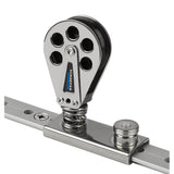 Schaefer Spring Loaded/Lined Slide/Stainless Steel f/1-1/4" T-Track - Life Raft Professionals