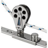 Schaefer Spring Loaded/Lined Slide/Stainless Steel f/1-1/4" T-Track - Life Raft Professionals