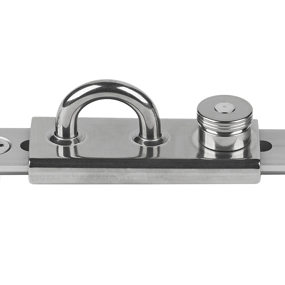 Schaefer Stainless 1-1/4" T-Track Slider - Eye Slide/Lined - Life Raft Professionals