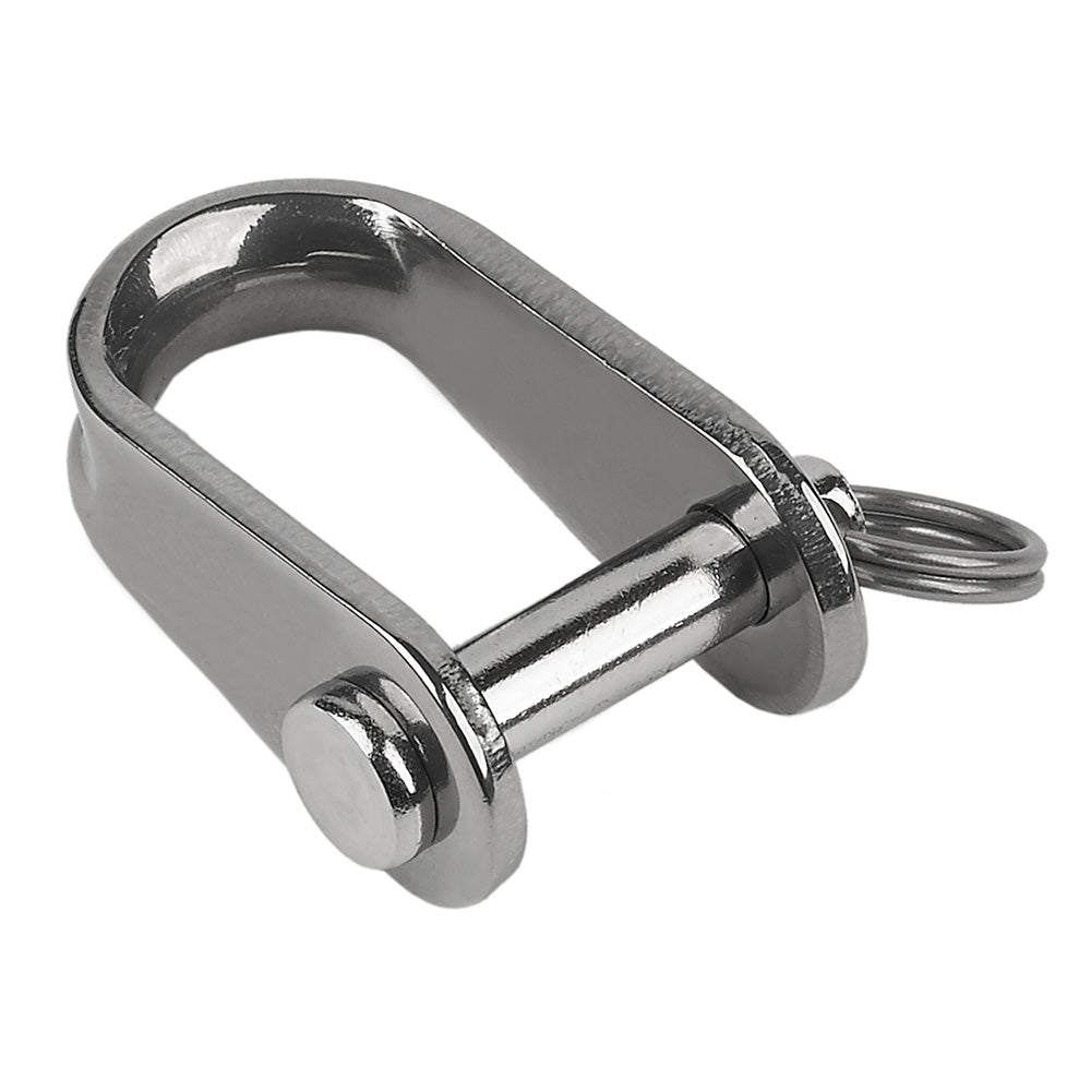 Schaefer Stamped "D" Shackle - 1/4" - Life Raft Professionals