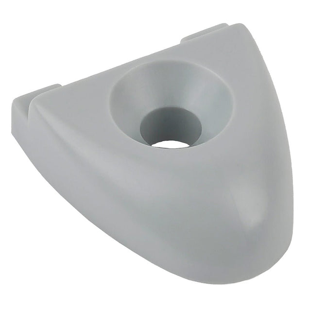 Schaefer T-Track Endstop f/1" Track - Grey - Life Raft Professionals