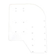 Sea Brackets Small Offset Trolling Motor Plate - Life Raft Professionals
