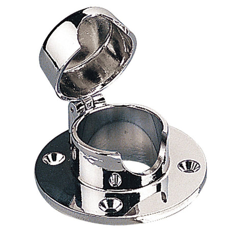 Sea-Dog Chrome Brass Hinged Chain Deck Pipe - Life Raft Professionals
