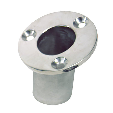 Sea-Dog Flush Mount Flagpole Socket - 25 - 1-1/4" ID - 316 Stainless Steel - Life Raft Professionals