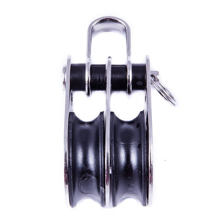 SeaSure 25mm Double Block w/Shackle - Life Raft Professionals