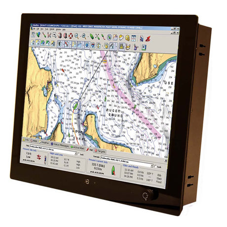 Seatronx 17" Sunlight Readable Touch Screen Display [SRT-17] - Life Raft Professionals