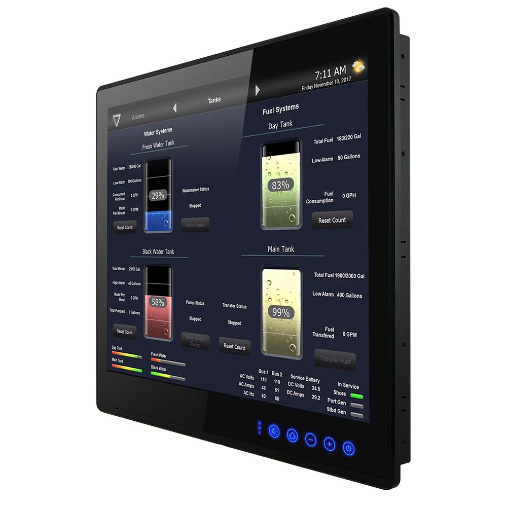 Seatronx 19" Commercial Touch Screen Display [CD-19T] - Life Raft Professionals