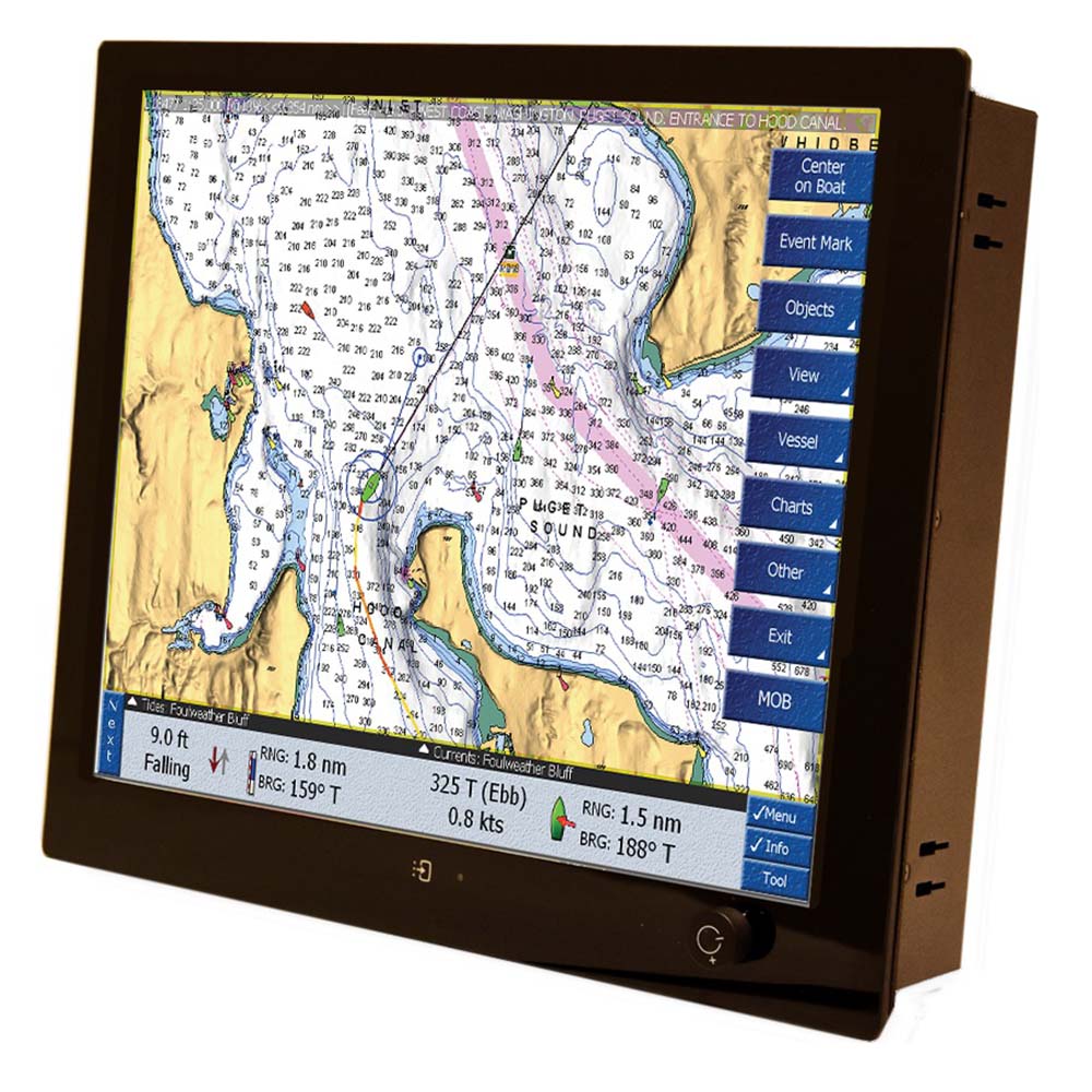 Seatronx 19" Sunlight Readable Touch Screen Display [SRT-19] - Life Raft Professionals