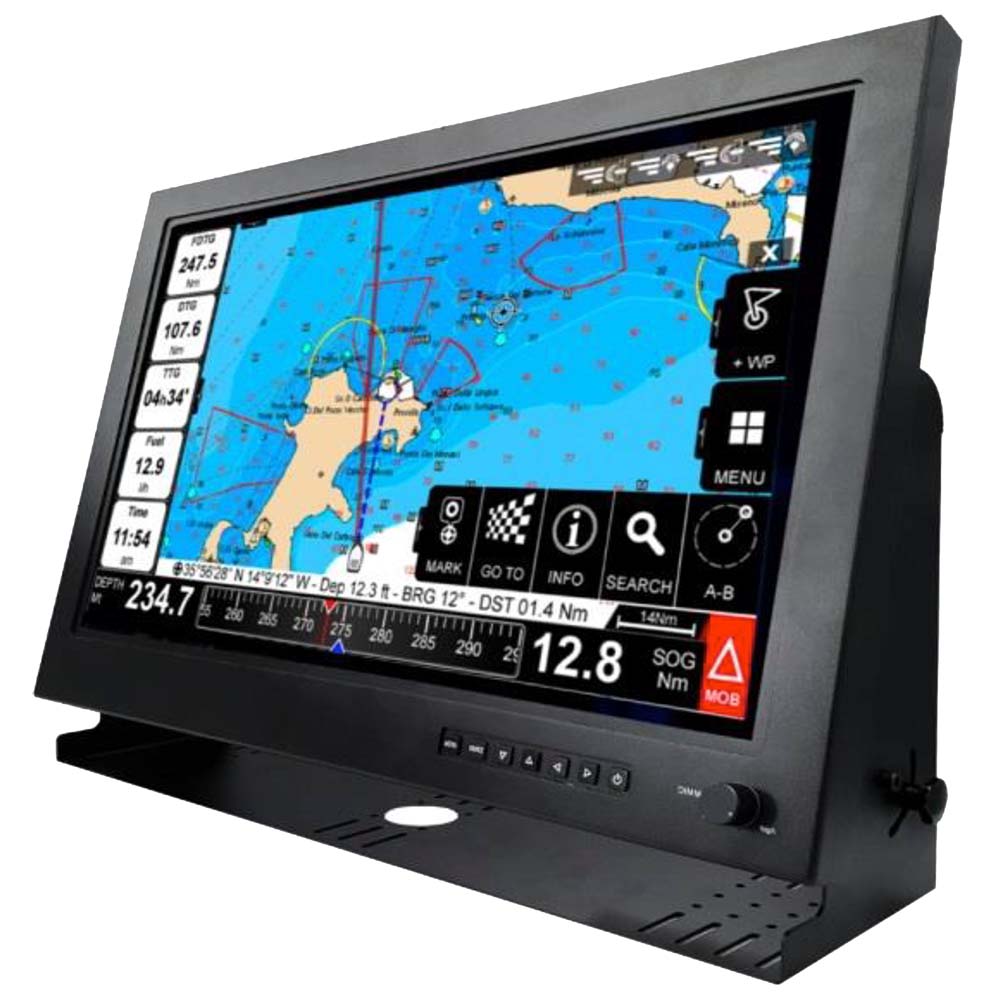 Seatronx 24.07" TFT LCD Industrial Display [IND-24W] - Life Raft Professionals