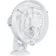 SEEKR by Caframo Kona 817 12V 3-Speed 7" Waterproof Fan - White - Life Raft Professionals