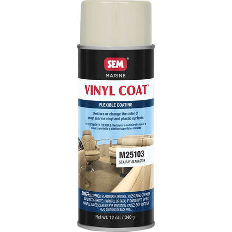 SEM Vinyl Coat - Sea Ray Alabaster - 12oz - Life Raft Professionals