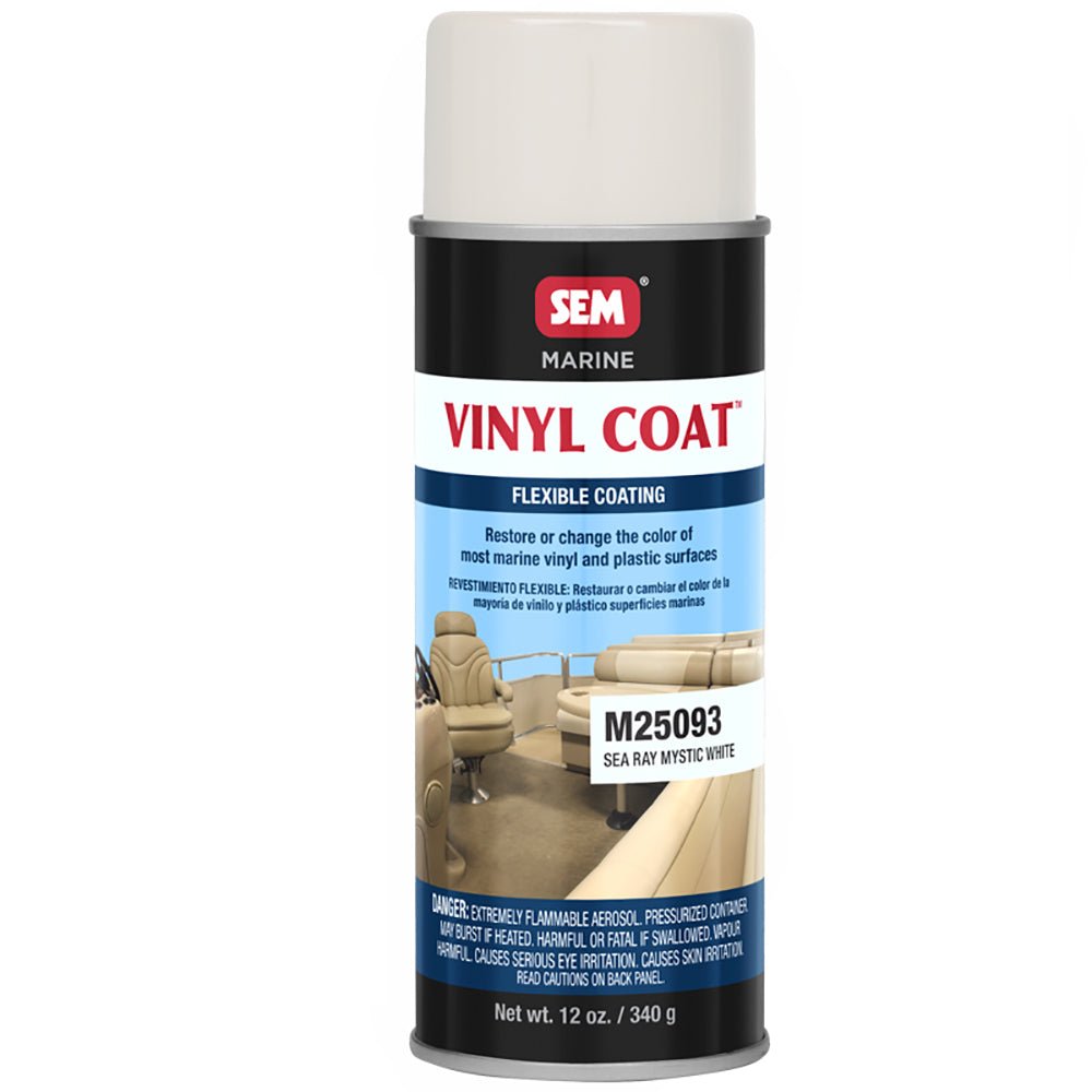 SEM Vinyl Coat - Sea Ray Mystic White - 12oz - Life Raft Professionals