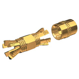 Shakespeare PL-258-CP-G Gold Splice Connector For RG-8X or RG-58/AU Coax. [PL-258-CP-G] - Life Raft Professionals
