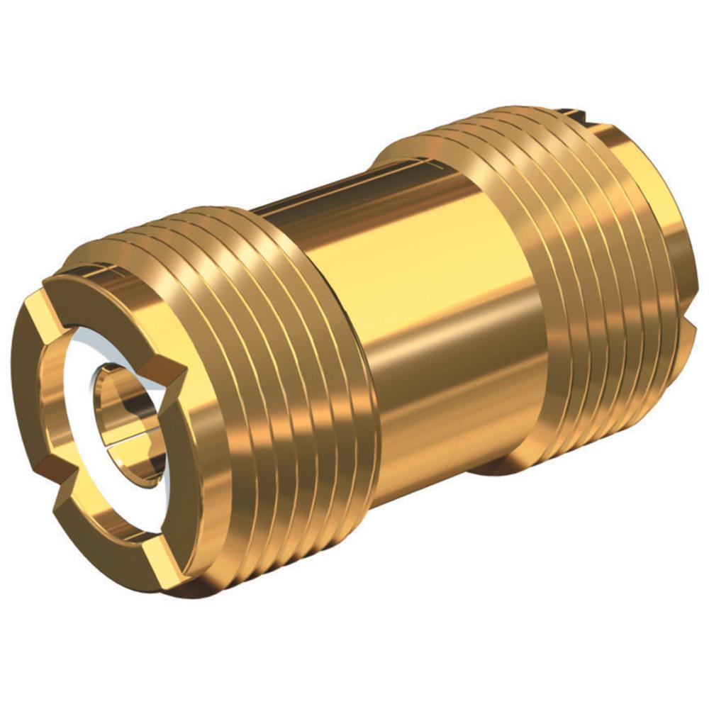 Shakespeare PL-258-G Barrel Connector [PL-258-G] - Life Raft Professionals