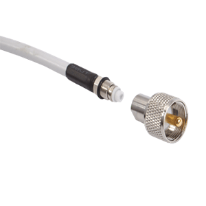Shakespeare PL-259-ER Screw-On PL-259 Connector f/Cable w/Easy Route FME Mini-End [PL-259-ER] - Life Raft Professionals