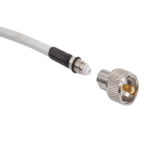 Shakespeare PL-259-ER Screw-On PL-259 Connector f/Cable w/Easy Route FME Mini-End [PL-259-ER] - Life Raft Professionals