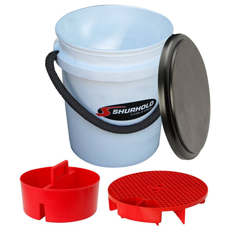 Shurhold One Bucket Kit - 5 Gallon - White - Life Raft Professionals