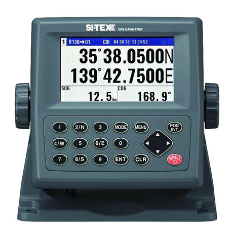 SI-TEX GPS-915 Receiver - 72 Channel w/Large Color Display [GPS915] - Life Raft Professionals