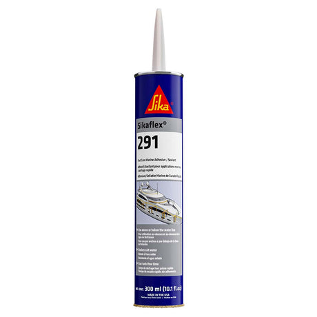 Sika Sikaflex 291 Fast Cure Adhesive Sealant 10.3oz(300ml) Cartridge - Black - Life Raft Professionals