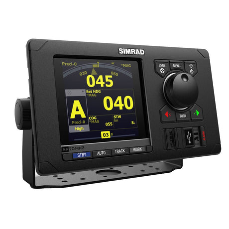 Simrad AP70 MK2 Autopilot IMO Pack f/Solenoid - Includes AP70 MK2 Control Head, AC80S Course Computer RF45x Feedback - Life Raft Professionals