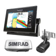 Simrad GO9 XSE Combo w/Transom Mount Transducer 83/200 kHz HALO20 Package - Life Raft Professionals