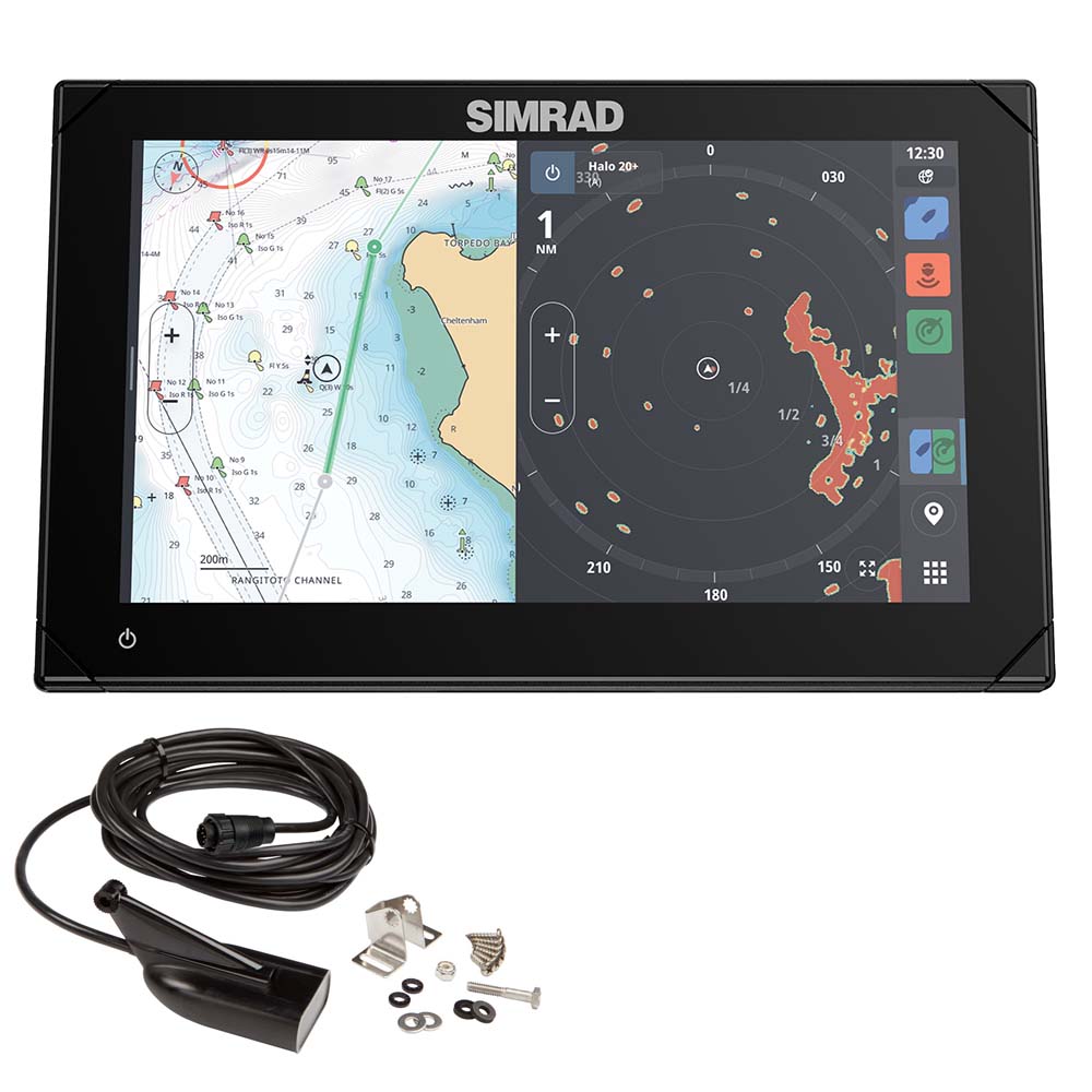 Simrad NSX 3009 9" Combo Chartplotter Fishfinder w/HDI Transducer - Life Raft Professionals