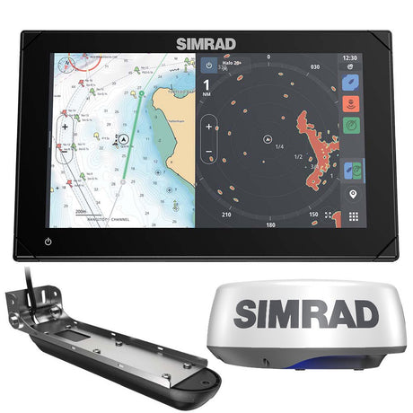 Simrad NSX 3009 Radar Bundle - HALO20+ Radar Dome Active Imaging 3-in-1 Transducer - Life Raft Professionals