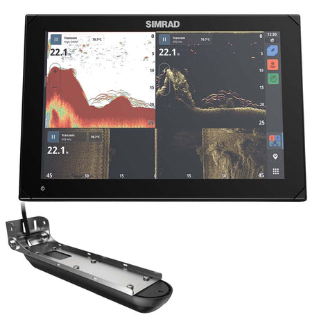 Simrad NSX 3012 12" Combo Chartplotter Fishfinder w/Active Imaging 3-in-1 Transducer - Life Raft Professionals