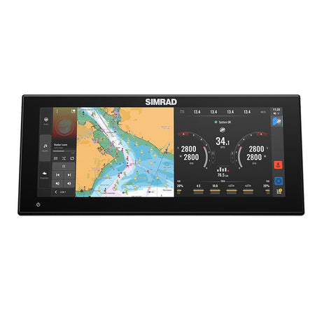 Simrad NSX 3012UW Combo w/Active Imaging 3-in-1 Transducer - Life Raft Professionals