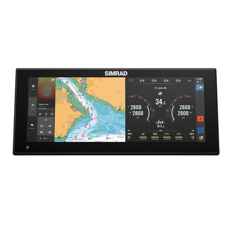 Simrad NSX 3015UW Combo w/Active Imaging 3-in-1 Transducer - Life Raft Professionals