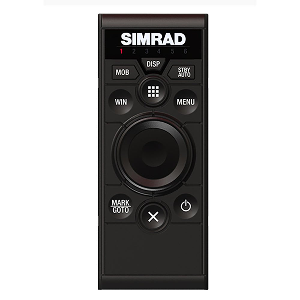 Simrad OP50 Wired Remote Control - Portrait Mount - Life Raft Professionals