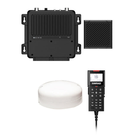 Simrad RS100-B Black Box VHF Radio w/Class B AIS GPS Antenna - Life Raft Professionals
